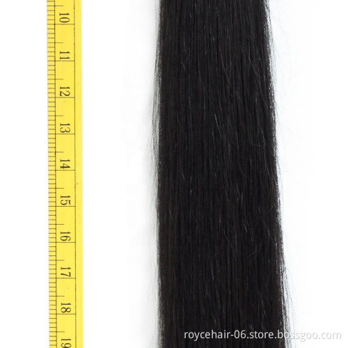 32 34 36 38 40 Inch Straight 100% Raw Indian Raw Remy Human Hair Extensions Women Long Hair Bundles